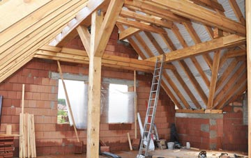 Marton Moss Side attic trusses