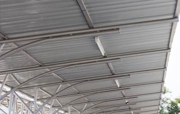 installing Marton Moss Side metal roofing